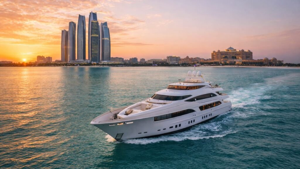 yacht wedding routes Abu Dhabi